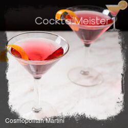 Cosmopolitan Martini cocktail